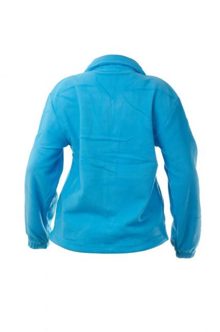 O&T Damen- Fleece- Sweatshirt Monica, bledo blau