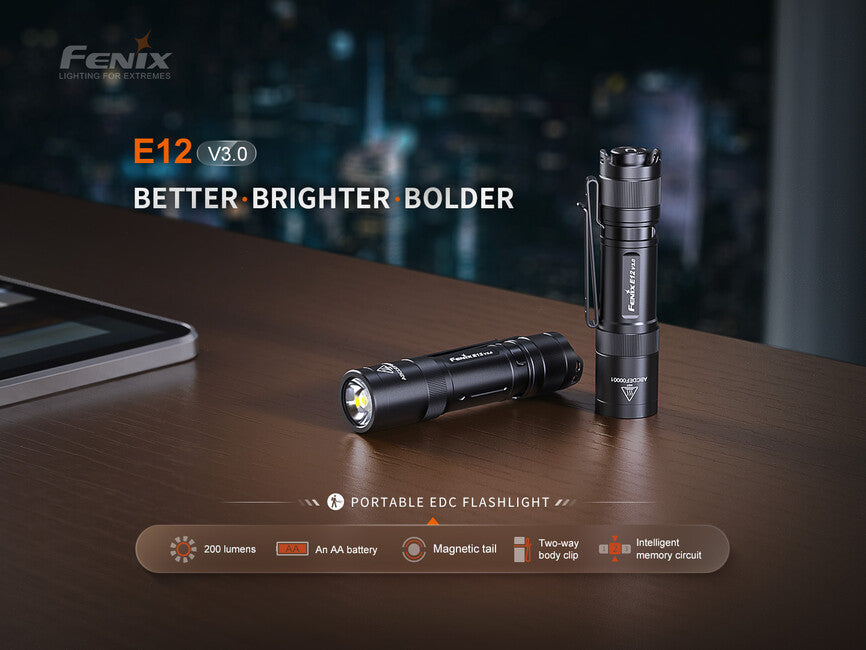 Fenix E12 V3.0 Pocket Flashlight