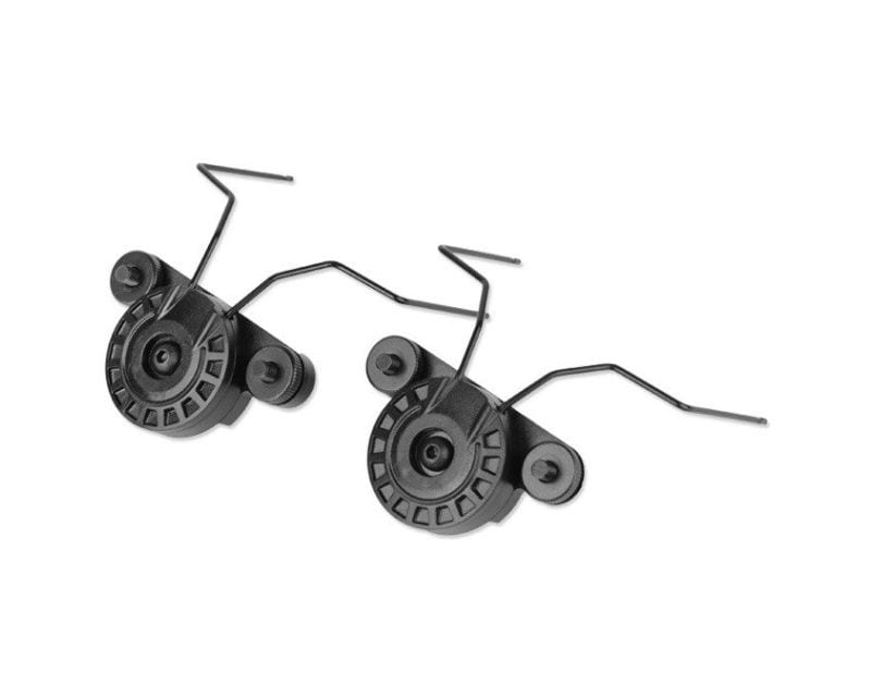 Earmor M12 gehörschutzadapter für helme mit exfil-schienen , schwarz