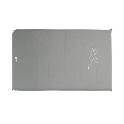 EasyCamp Siesta Selbstaufblasbare Matte doppelt 10 cm, grau