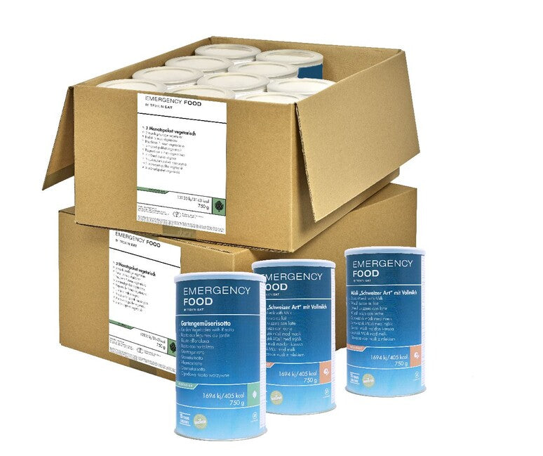 Katadyn Notfallnahrung 3-Monats-Paket - vegetarisch