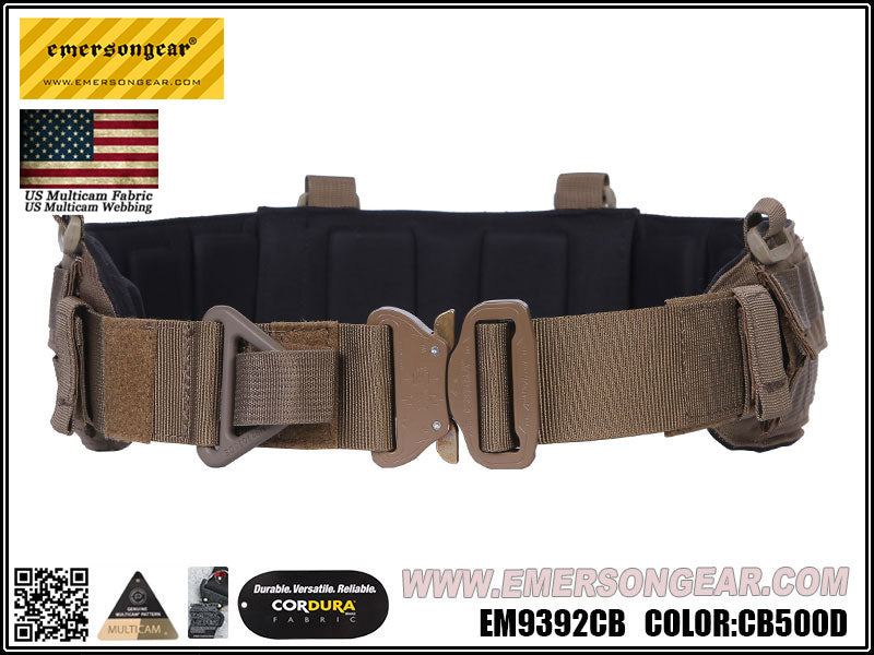 Emersongear Cobra taktischer Gürtel, coyote, m