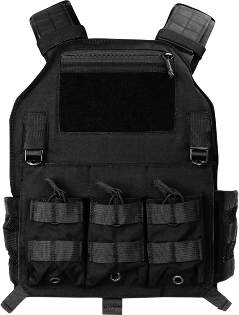 Emersongear 420 plattenträger, schwarz 500D