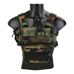 Emersongear Chissis MK3 chest rig, woodland 500D