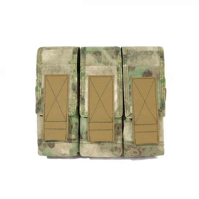 Emersongear Battlefield Dreifach-Magazintasche 7.62, a-tacs laub grün 500D