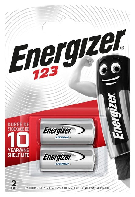 Energizer 123 Lithium FSB2, 2 Stck.