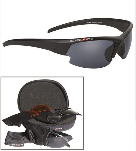 Swiss Eye® Gardosa schwarz Schutzbrille
