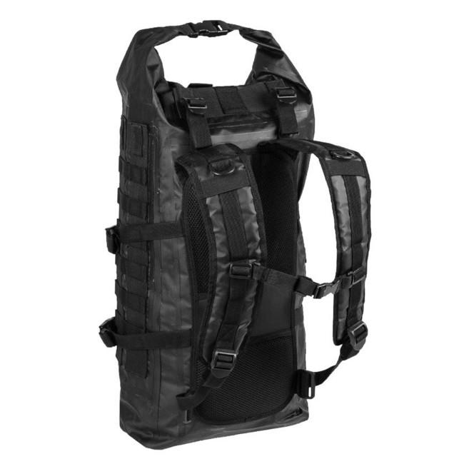 Mil-Tec Tactical Seals 35l wasserfester rucksack, schwarz