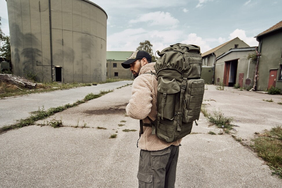 Brandit Kampfrucksack MOLLE taktischer rucksack 65 l, woodland