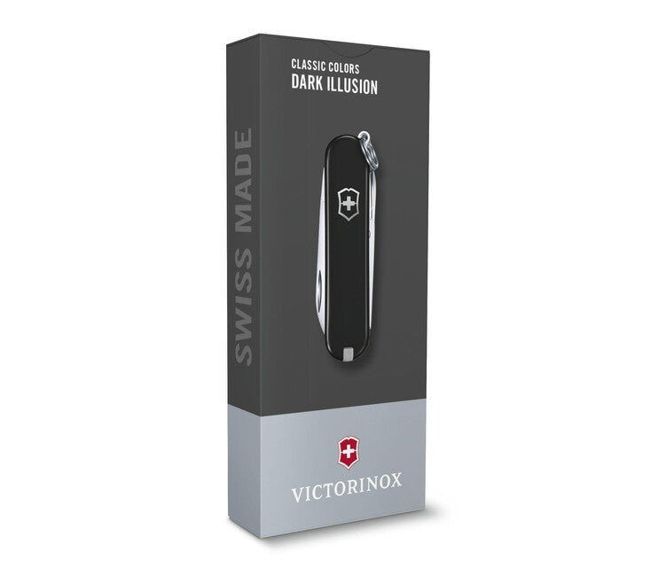 Victorinox Classic SD Colors Dark Illusion Multi-Tool Knife 58mm, Black, 7 Functions