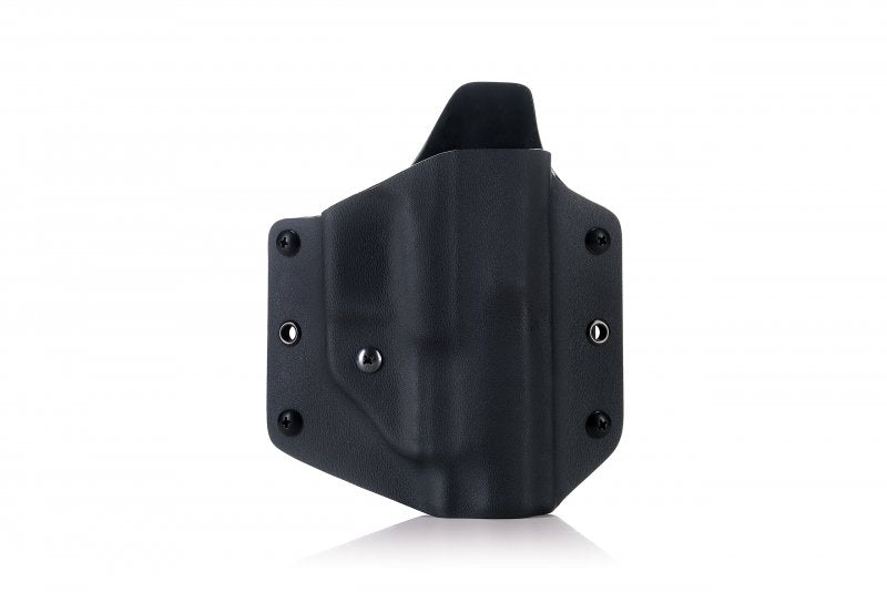 Falco CZ P07 Kydex Gürtel-Pancake-Holster, schwarz rechts