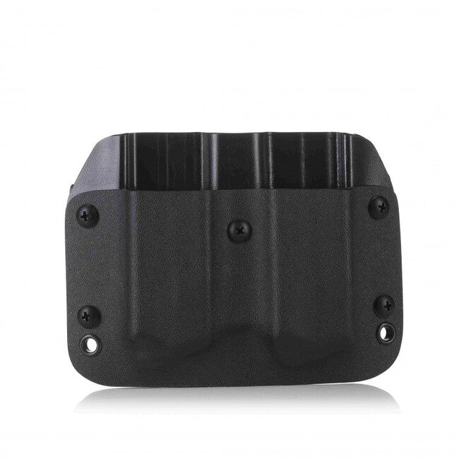 Falco Kydex Vertikalholster F902 2021 für zwei Glock 19 Magazine, schwarz rechts