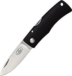Fällkniven U2 taschenmesser 6,4 cm, schwarz