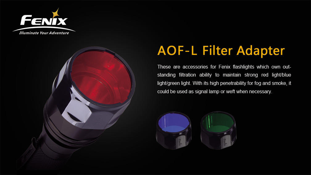 Fenix AOF-L filter, rot