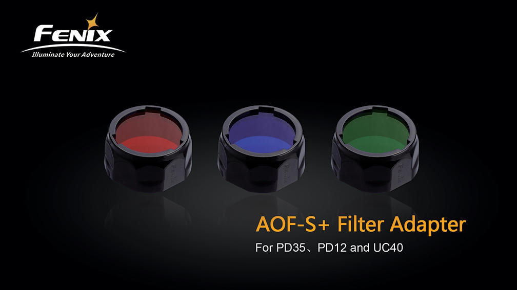 Fenix AOF-S+ filter für taschenlampen, grün