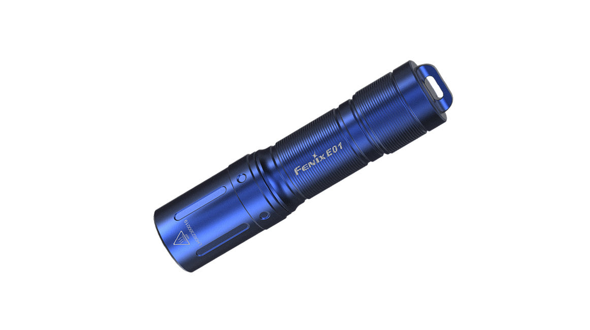 Fenix E01 V2.0 mini‑taschenlampe, blau