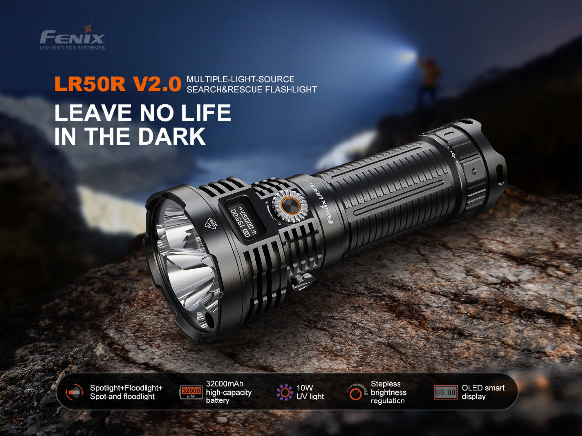 Fenix LR50R V2.0 LED svietidlo 