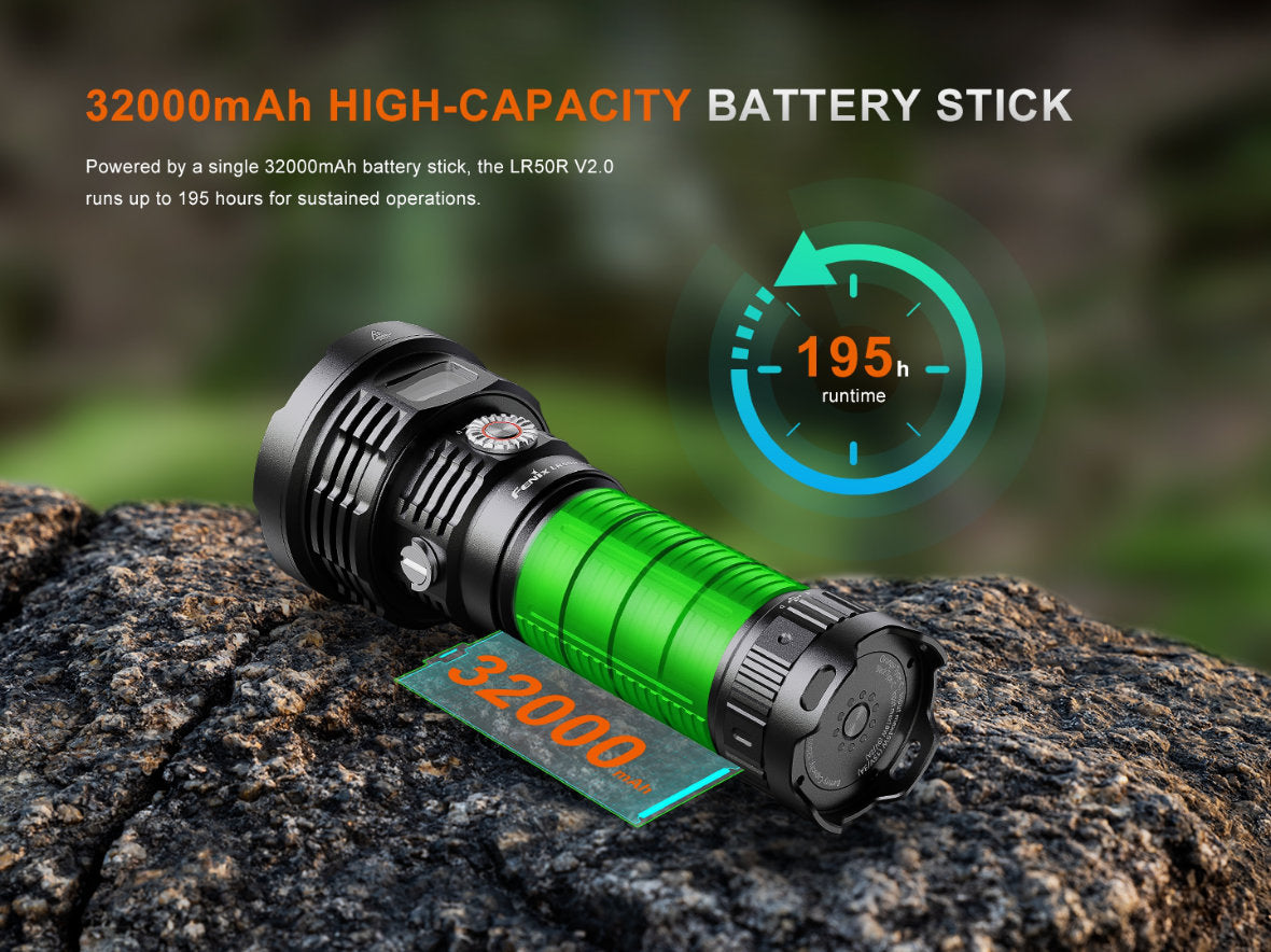 Fenix LR50R V2.0 LED svietidlo 