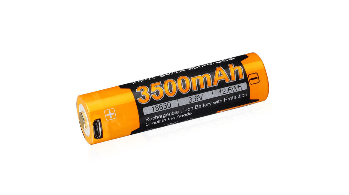 Fenix 18650, 3500 mAh, Li-Ion