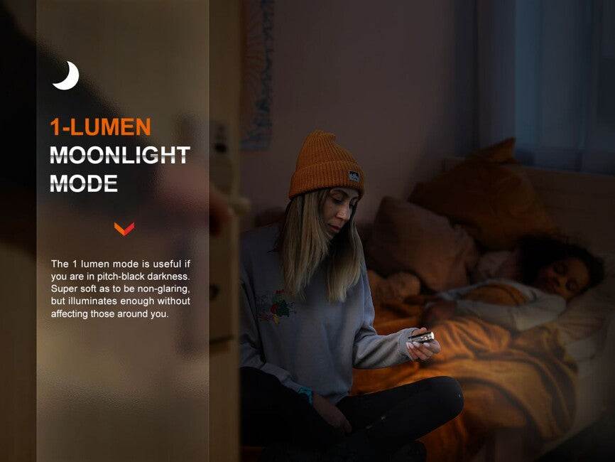 Fenix E18R V2.0 GE Rechargeable Flashlight, Nebula