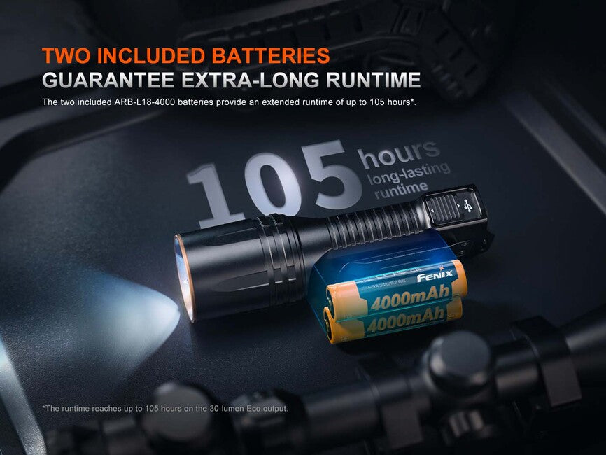 Fenix TK35R Rechargeable LED Flashlight (5800 lumens)