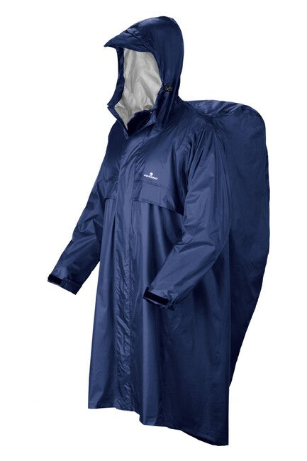 Ferrino Trekker Regenmantel, blau