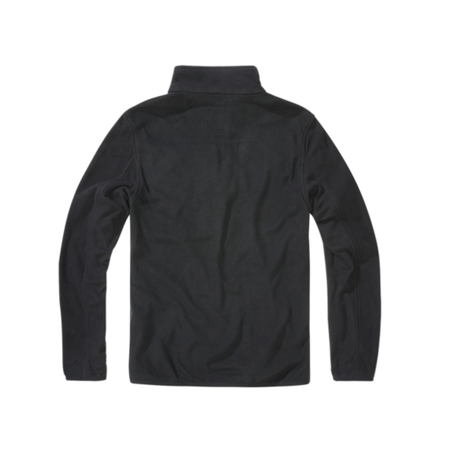 Brandit Troyer Fleece-Jacke, schwarz