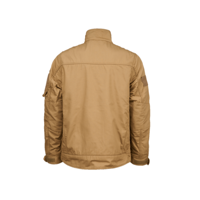 Brandit Fleece-Jacke Ripstop, camel