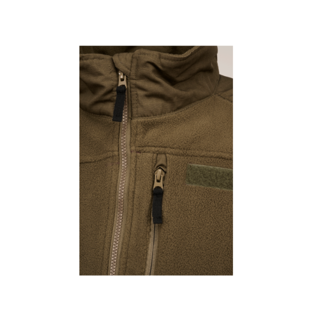 Brandit Fleecejacket Ripstop Jacket, Olive
