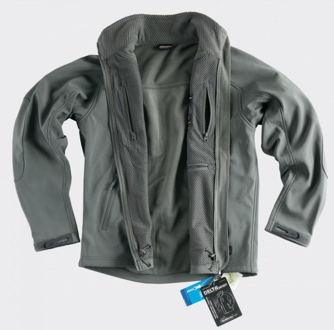 Helikon-Tex Jacke Delta SoftShell Shark Skin Jungle Green