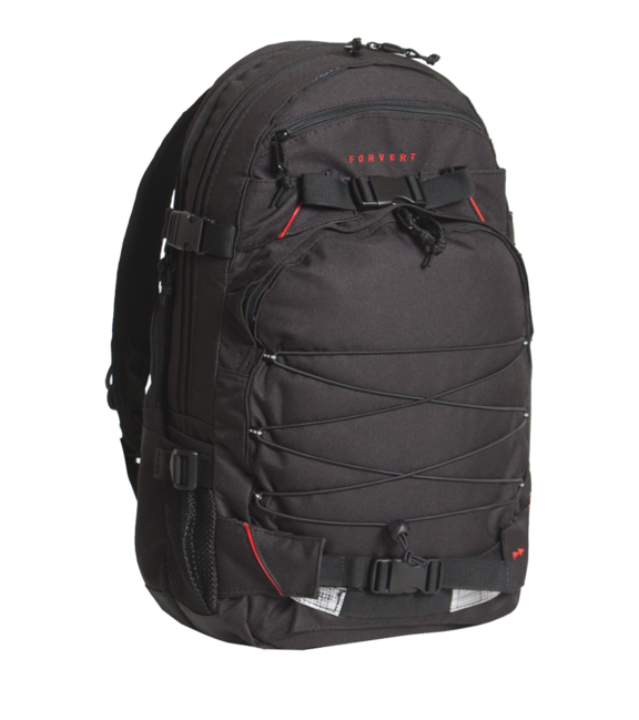 Forvert Laptop rucksack 25L, schwarz