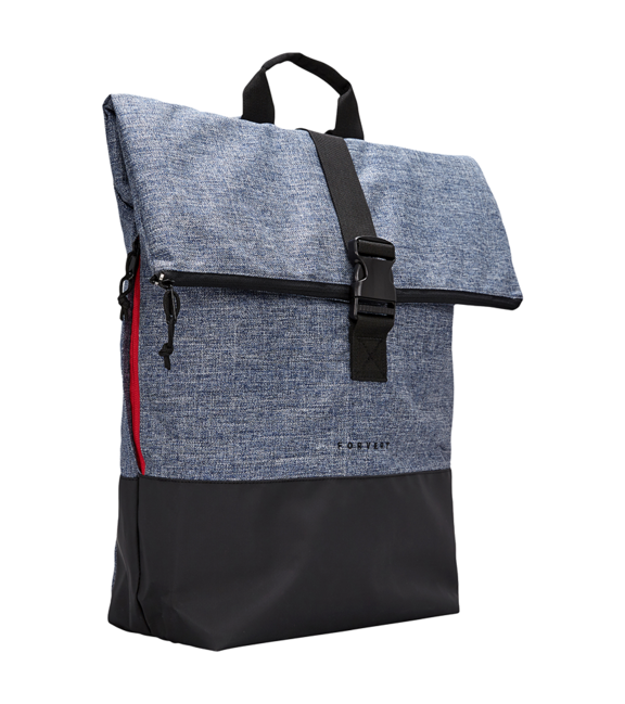 Forvert Melange Lorenz rucksack 30L, navy blau melange