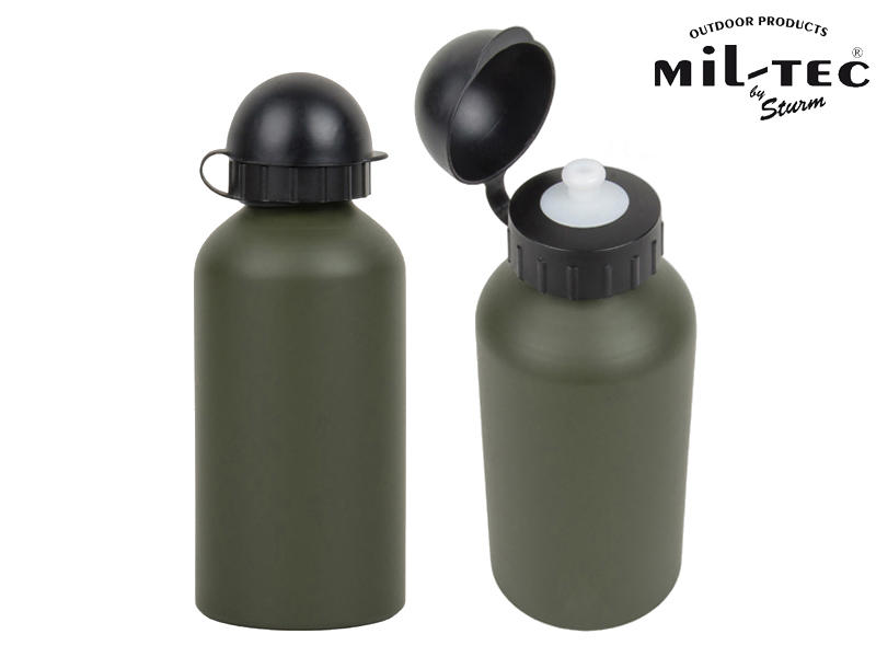 Mil-Tec Αλουμινένιο Μπουκάλι 0,5l, Λαδί
