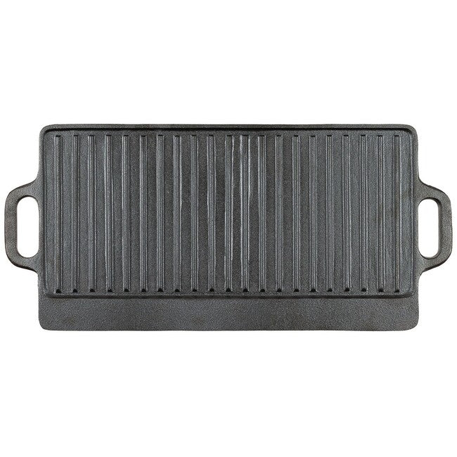 Fox Outdoor Grillpfanne Gusseisen ca. 50 x 23 x 1,5 cm