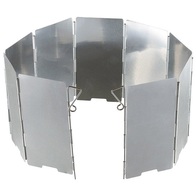 Fox Outdoor Alu-Windschutz für Kocher, 9 Lamellen