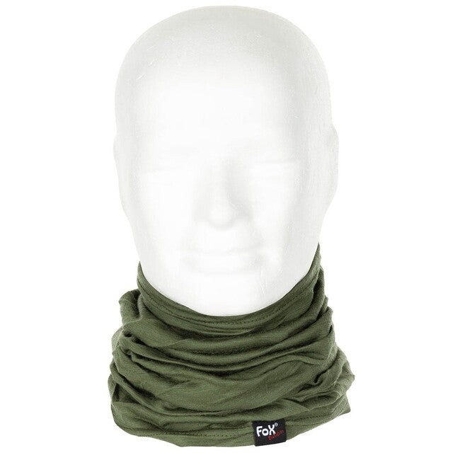 Fox Merino Lite halswärmer, od grün