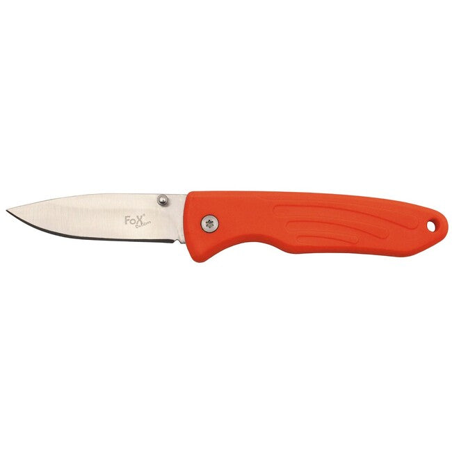 Fox Jack messer einhändig, orange, tpr-griff