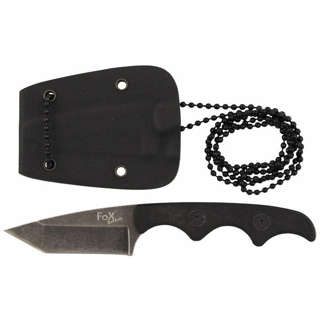 Fox Outdoor neck knife ii, schwarz