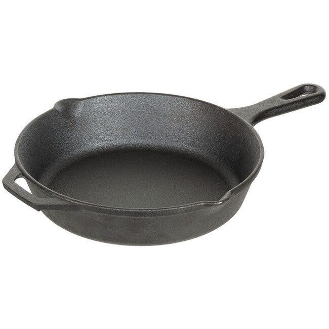 Fox Outdoor Bratpfanne mit Griff, gusseisen, durchmesser ca. 26 cm