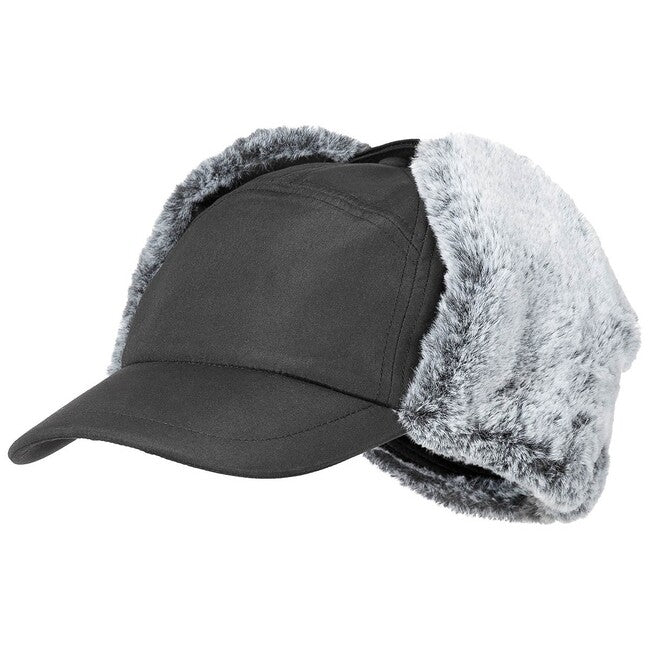 Fox Outdoor Trapper wintermütze, schwarz