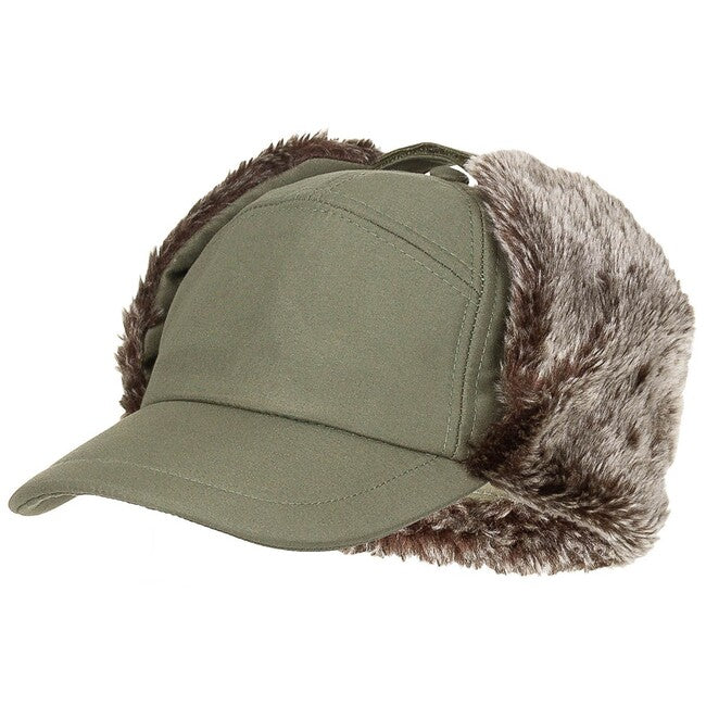 Fox Trapper wintermütze, od grün