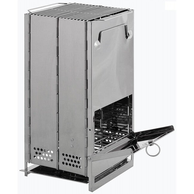 Fox Outdoor Folding Grill Large Stainless Steel