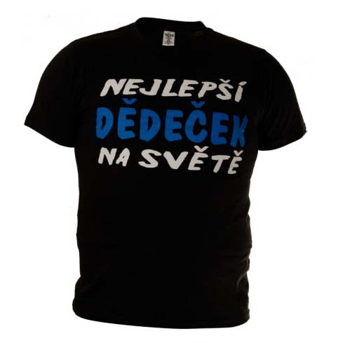 O&T T-Shirt Funny Vtipne nejlepsi dedecek, schwarz