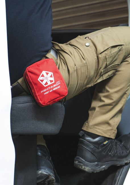Pentagon Hippokrates First Aid Kit, Red