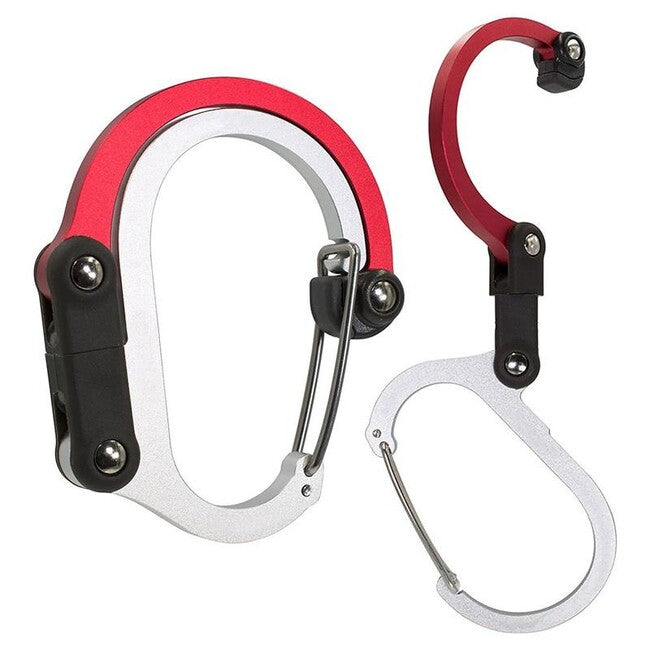 Gear Aid Heroclip M karabiner, hot red