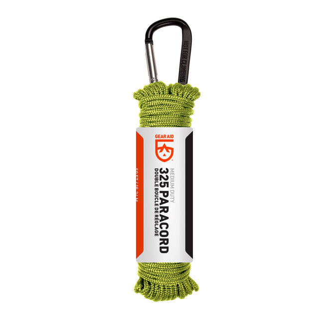 GearAid Paracord 325' 15 m, grün