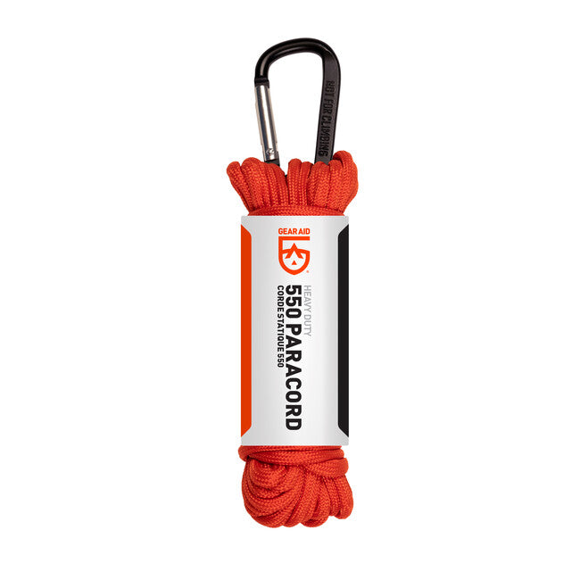 GearAid Paracord 550' 9 m, orange