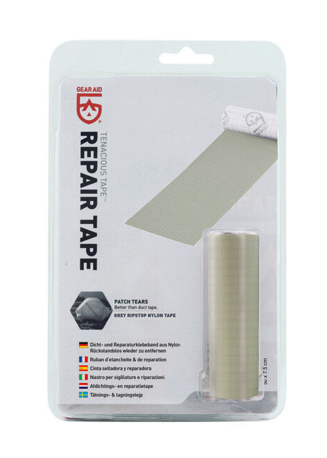 GearAid Tenacious Tape graues reparaturklebeband