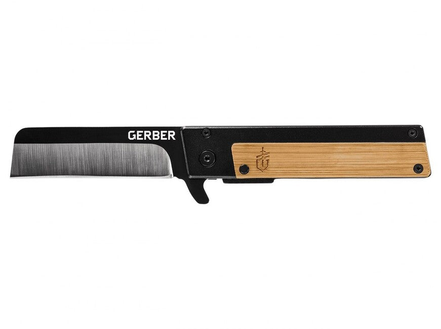 Gerber Quadrant bamboo Messer