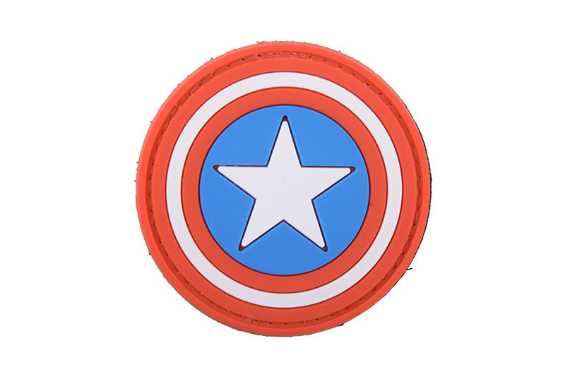 WARAGOD Capitan America taktischer aufnäher, 6cm